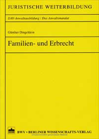Buch: Familien- und Erbrecht